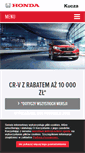 Mobile Screenshot of honda.kucza.com.pl