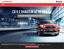 Tablet Screenshot of honda.kucza.com.pl
